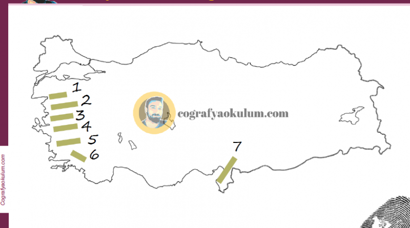 Türkiye'nin Kırık Dağları Dilsiz Harita 6
