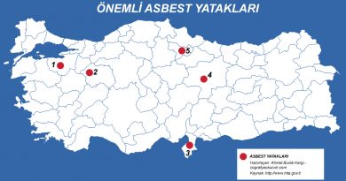 Türkiye'de Amyant (Asbest) Çıkarılan Yerler 3