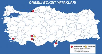 Türkiye'de Boksit (Alüminyum) Nerde Çıkarılır - Nerede İşlenir 2